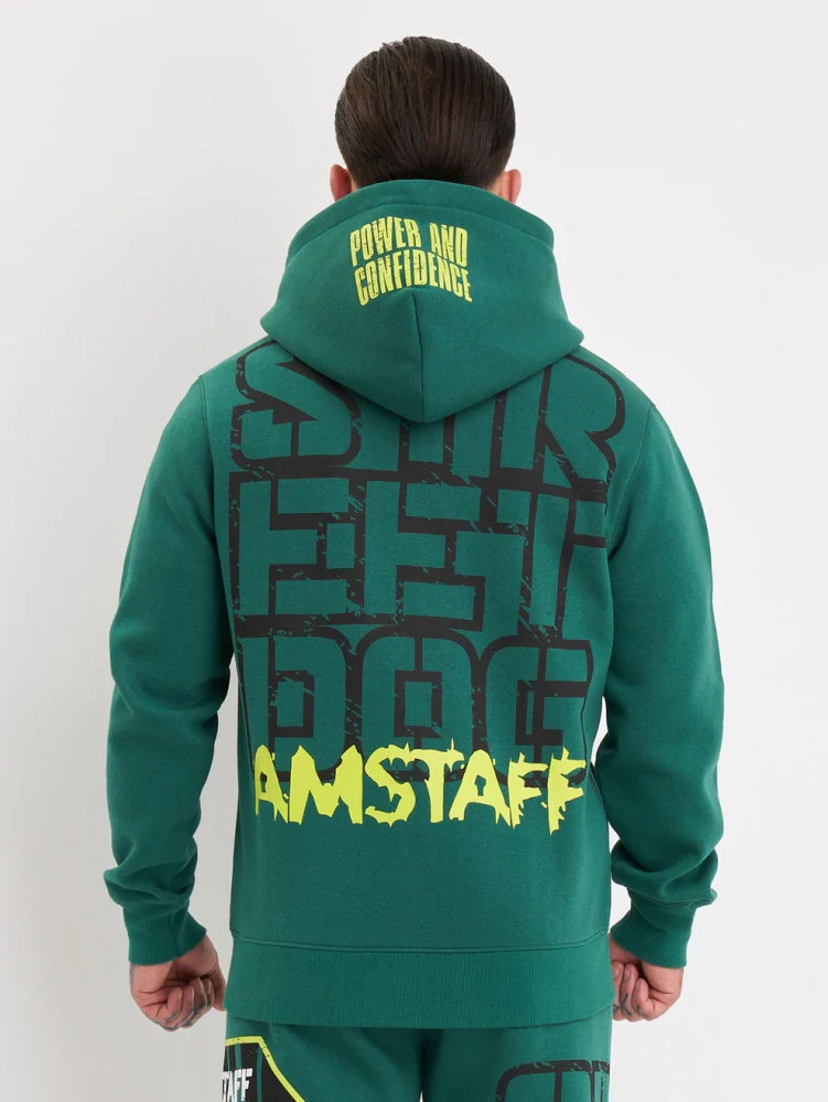 Amstaff Pánská Souprava Solinor Zip Green