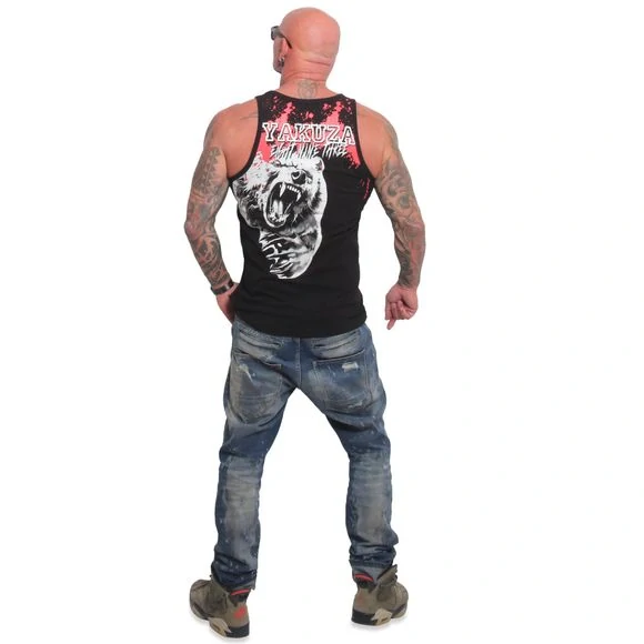 Yakuza tílko CREEPY UHB 26022 Black