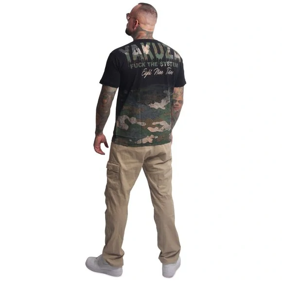 Yakuza pánské tričko SILENT REGULAR TSB 26020 Black