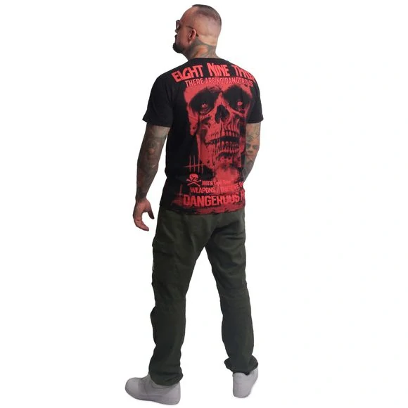 Yakuza pánské tričko WEAPONS REGULAR TSB 26012 Black