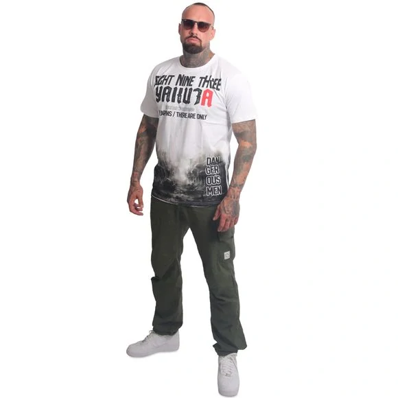 Yakuza pánské tričko WEAPONS REGULAR TSB 26012 White