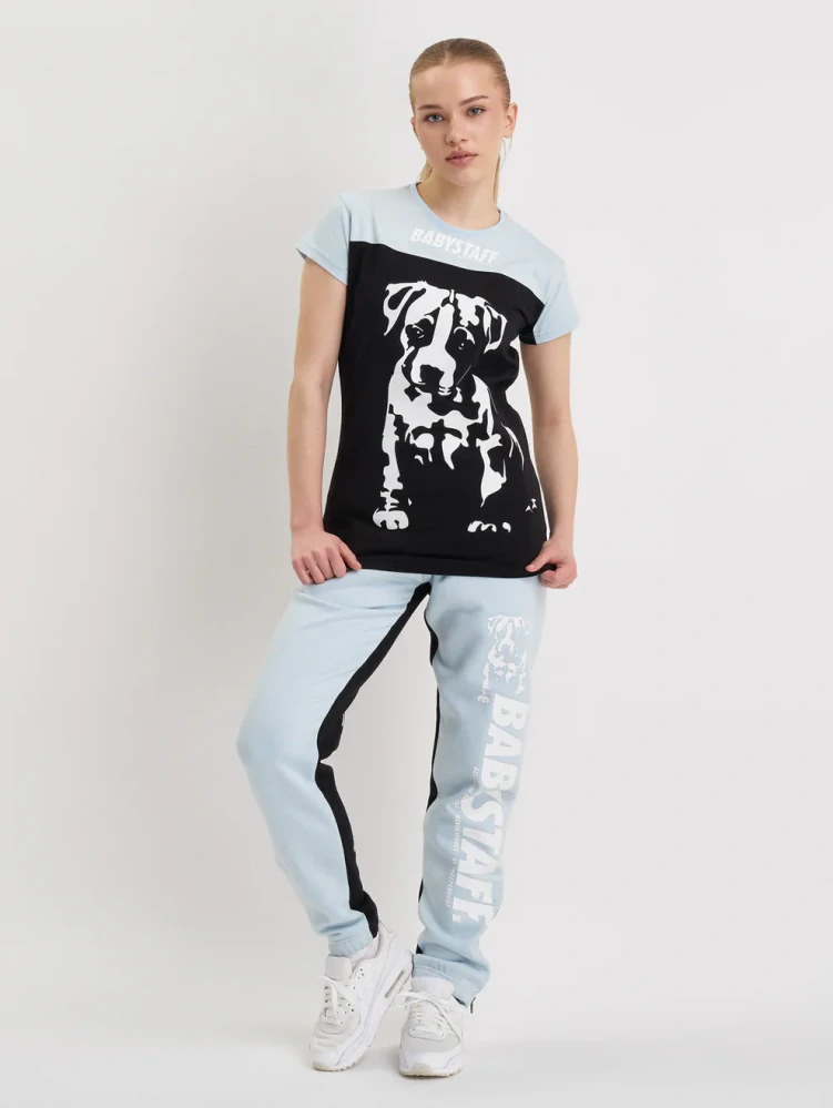 BabyStaff tričko Novaris Black/Blue