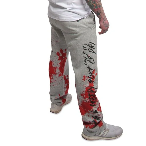 Yakuza tepláky CREEPY JOB 26040 Hell Grey
