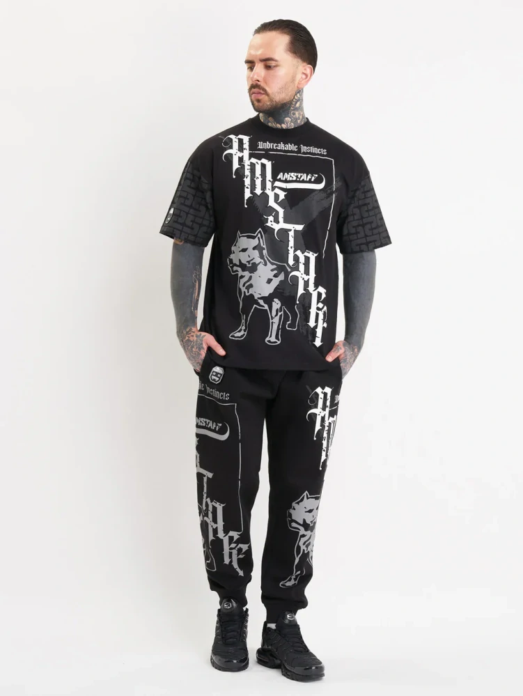 Amstaff pánské tričko Ashur Black