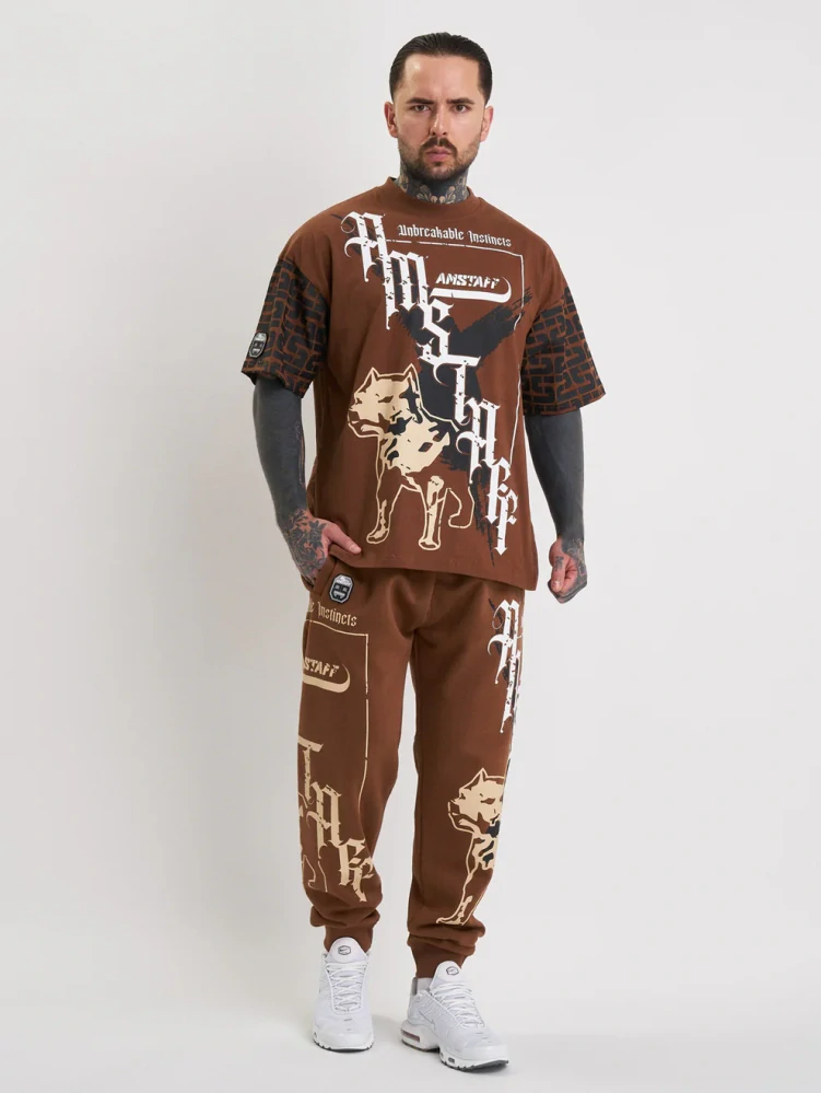 Amstaff pánské tričko Ashur Brown