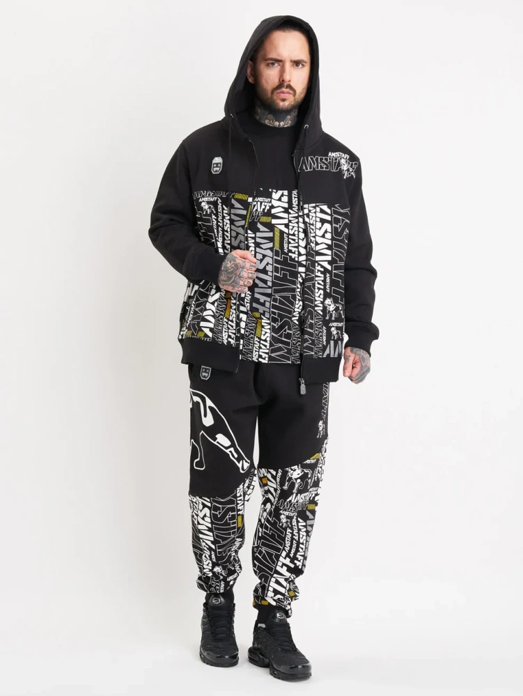 Amstaff Pánská Mikina Talis Zip Black