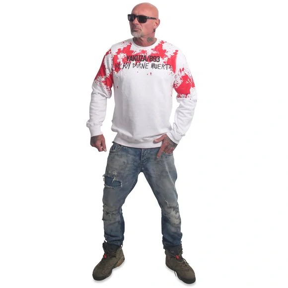 Yakuza mikina CARNE PB 27033 White