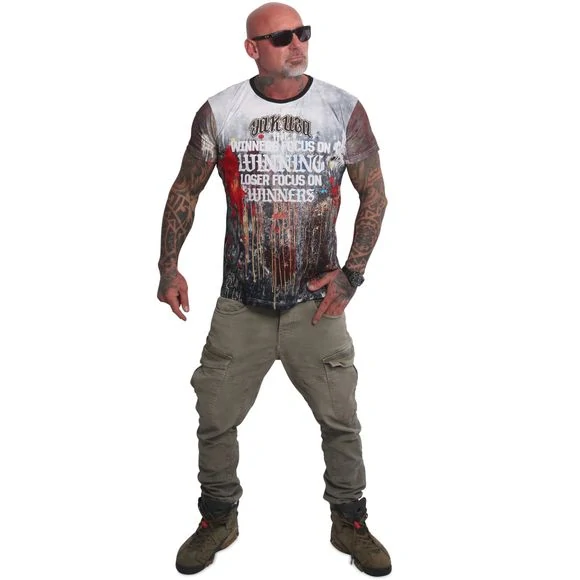 Yakuza pánské tričko WINNERS TSB 27018 White