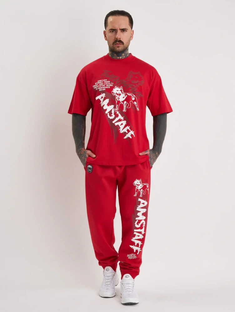 Amstaff pánské tričko Narek Red