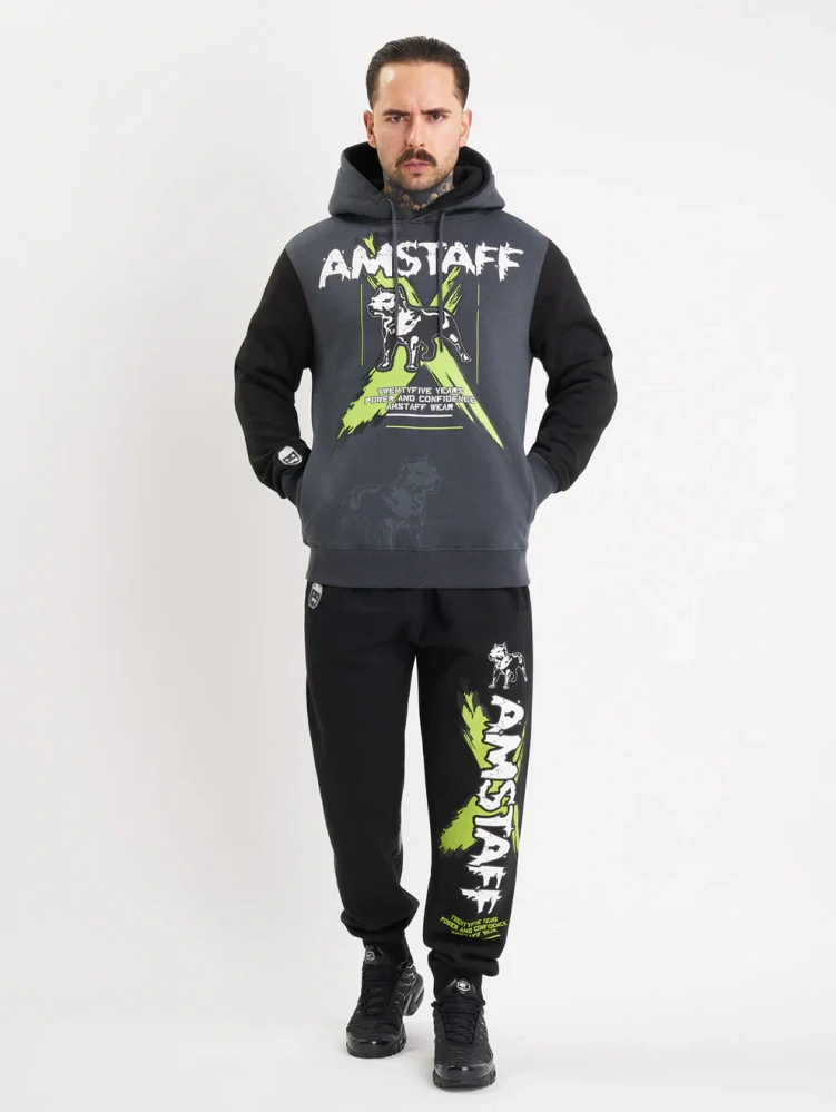 Amstaff Pánská Mikina Sector Hoodie Black