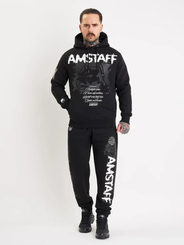 Amstaff Pánská Mikina Shank Hoodie Black