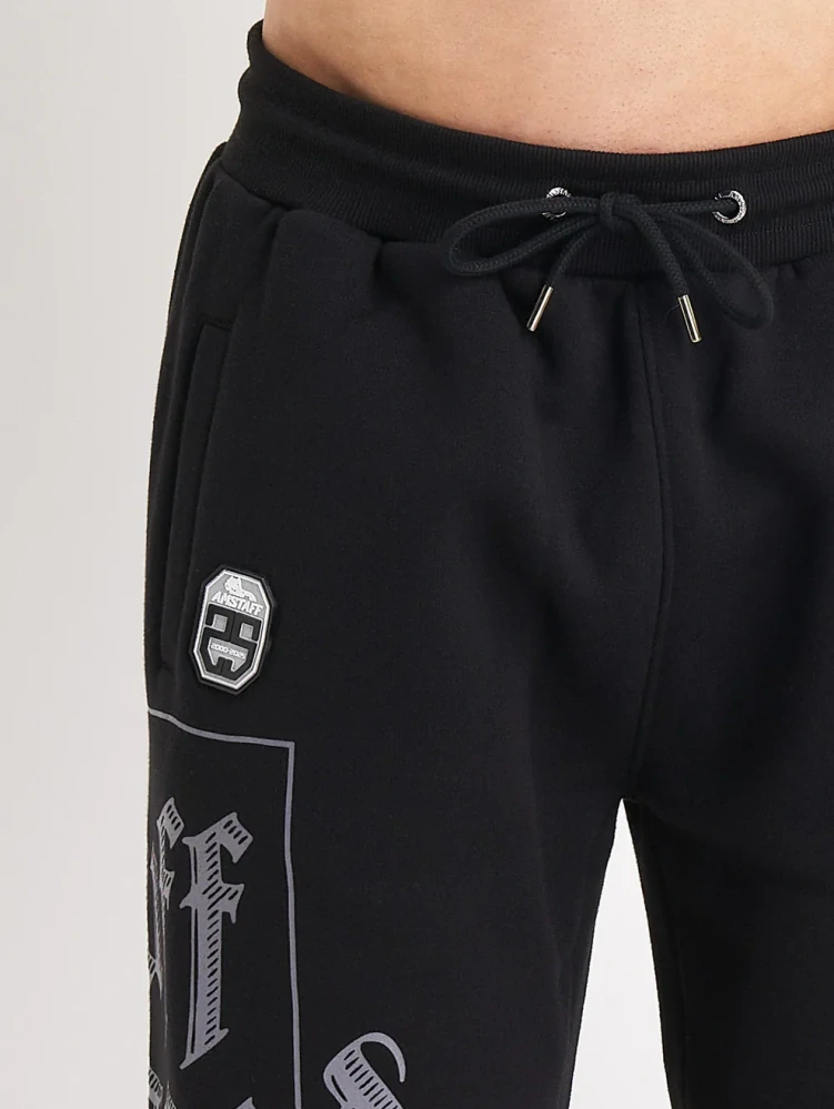 Amstaff pánské tepláky Zane Black/Red