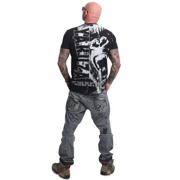 Yakuza pánské tričko MONKEY TSB 28016 Black