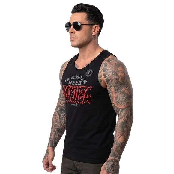 Yakuza tílko NAILED UHB 28024 Black