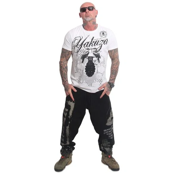 Yakuza pánské tričko GRENADE TSB 28009 White