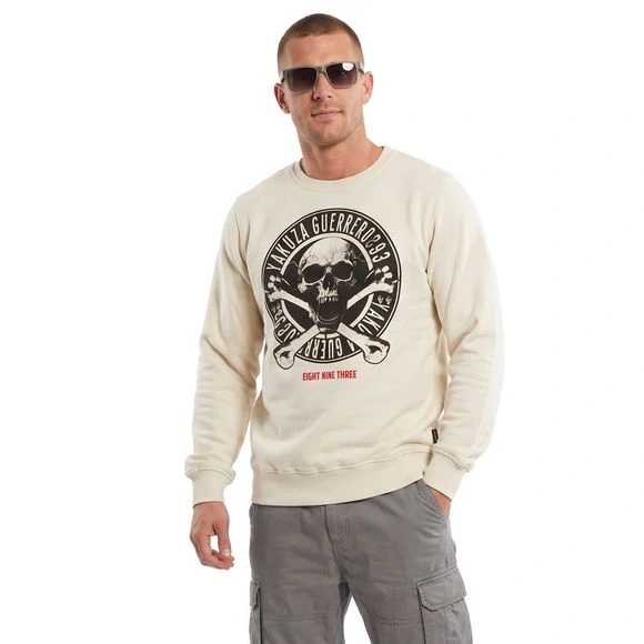 Yakuza mikina GUERRERO PB 29006 Bone White