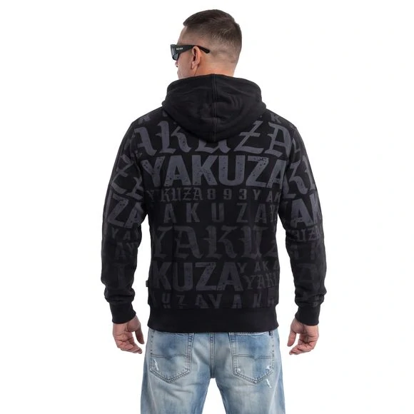 Yakuza pánská mikina SKULL GRENADE HOB 29003 Black