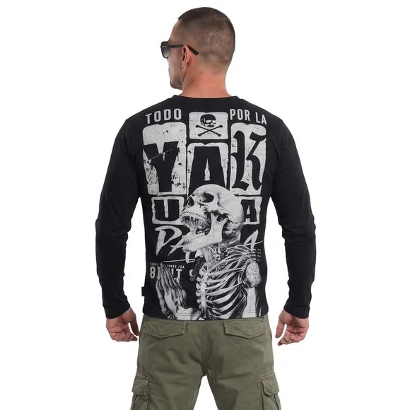 Yakuza tričko s dlouhým rukávem PATRIA LSB 29012 Black