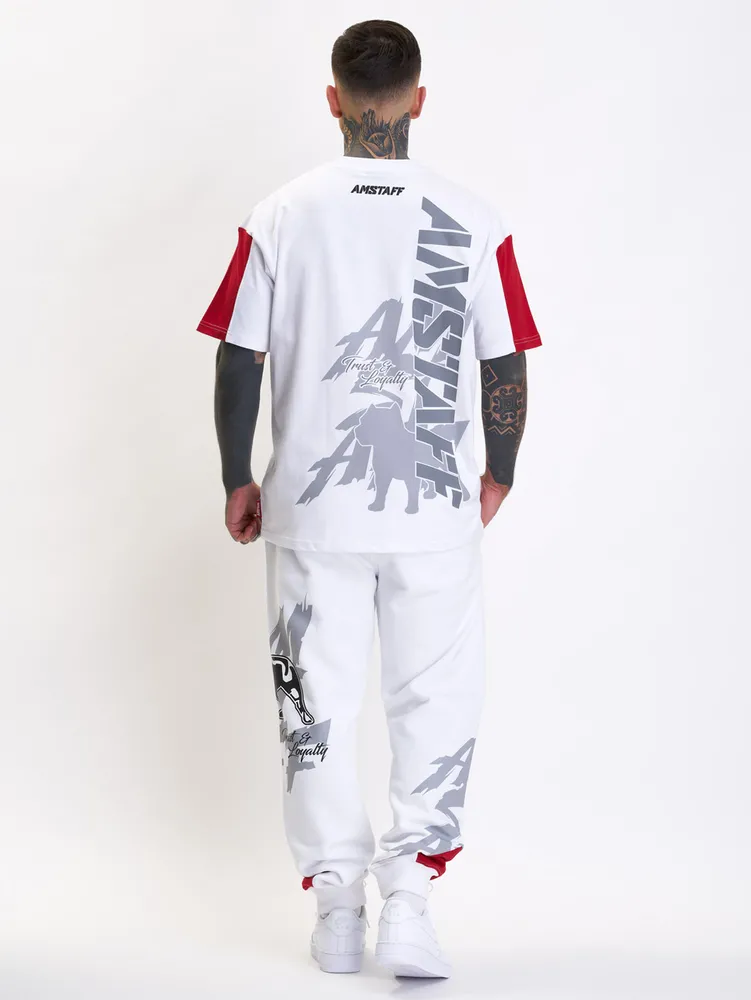 Amstaff pánské tričko Gorro White