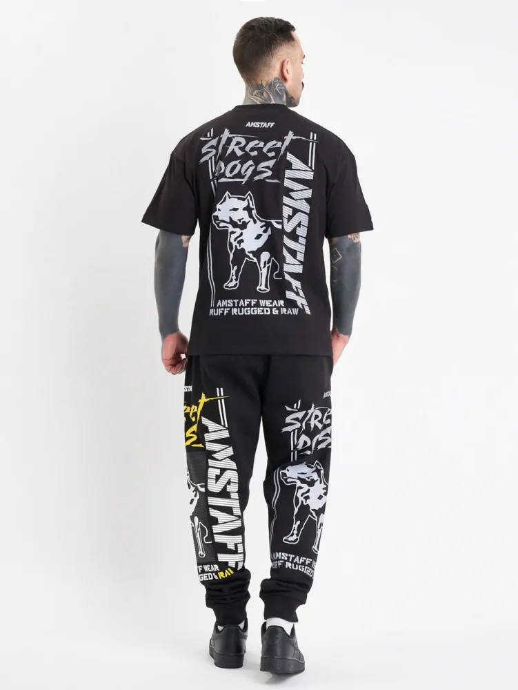 Amstaff pánské tričko Hunters Black