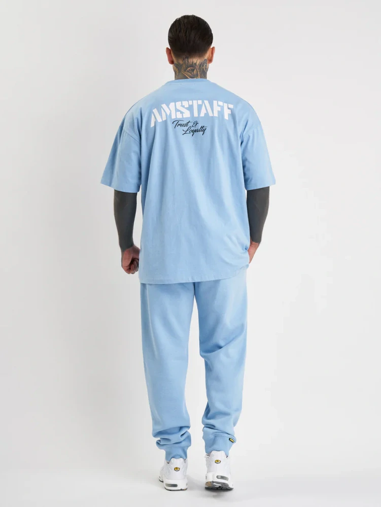 Amstaff tričko Logo 2.0 Horizon Blue