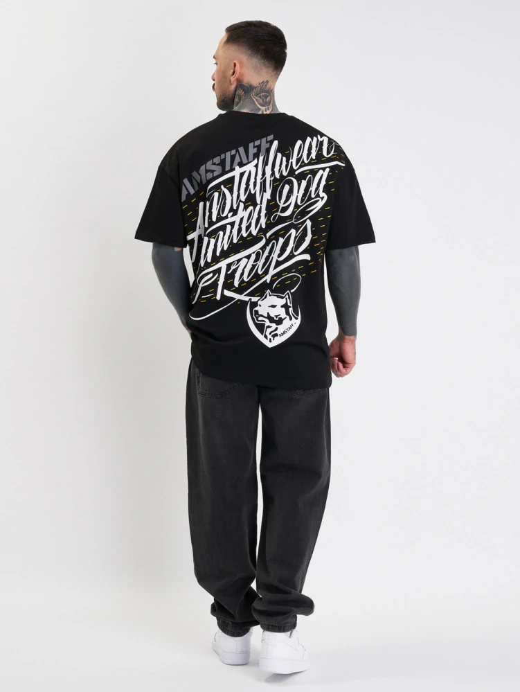Amstaff pánské tričko Hasard Black