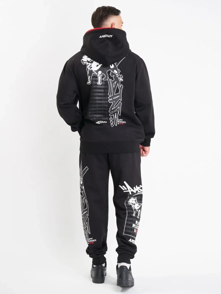 Amstaff Pánská Mikina Lucian Hoodie Black