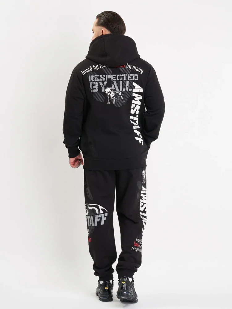 Amstaff Pánská Mikina Milian Hoodie Black