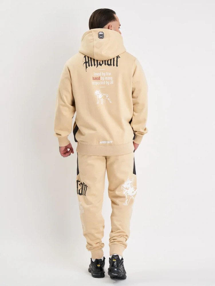 Amstaff Pánská Mikina Weldon Hoodie Beige