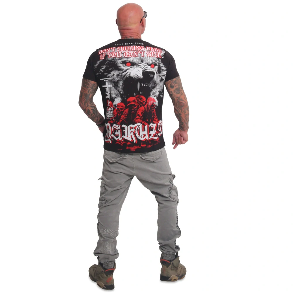 Yakuza pánské tričko BARK REGULAR TSB 25027 Black