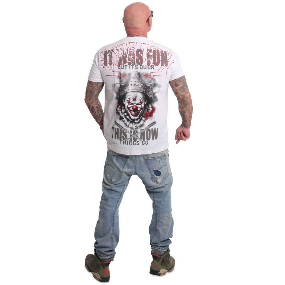 Yakuza pánské tričko THINGS REGULAR TSB 25018 White