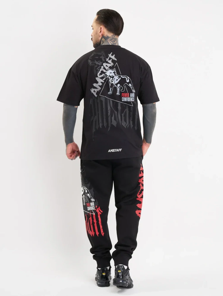 Amstaff pánské tričko Cyrak Black