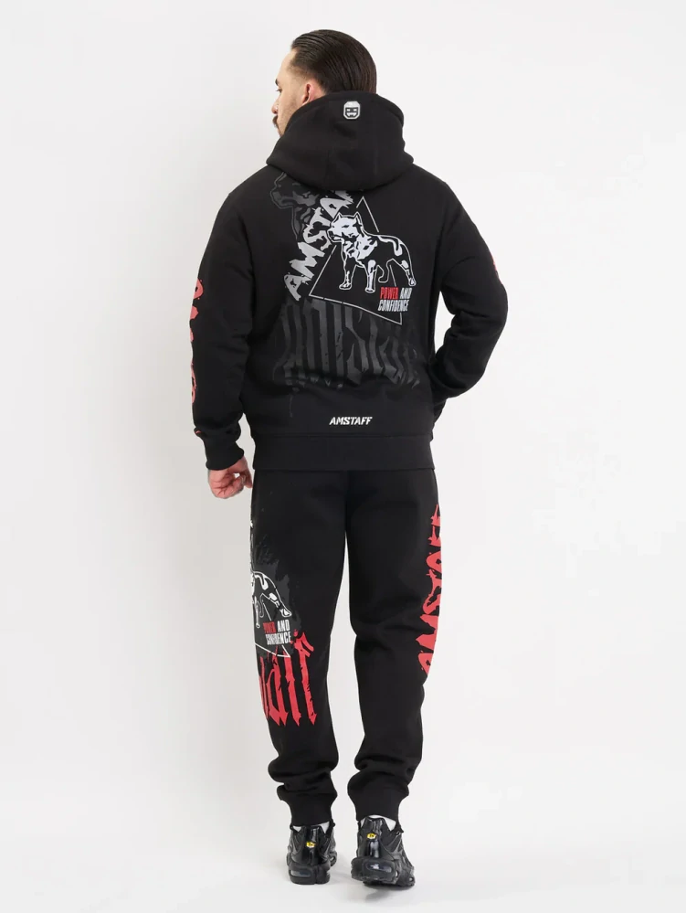 Amstaff Pánská Mikina Cyrak Hoodie Black