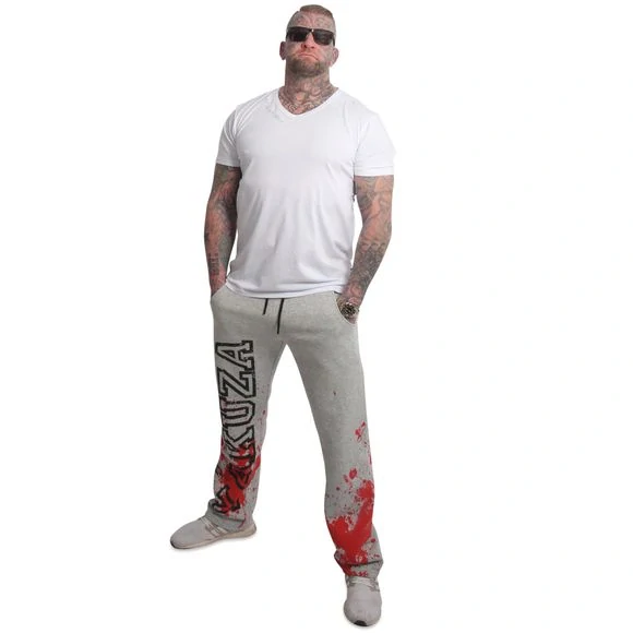 Yakuza tepláky CREEPY JOB 26040 Hell Grey