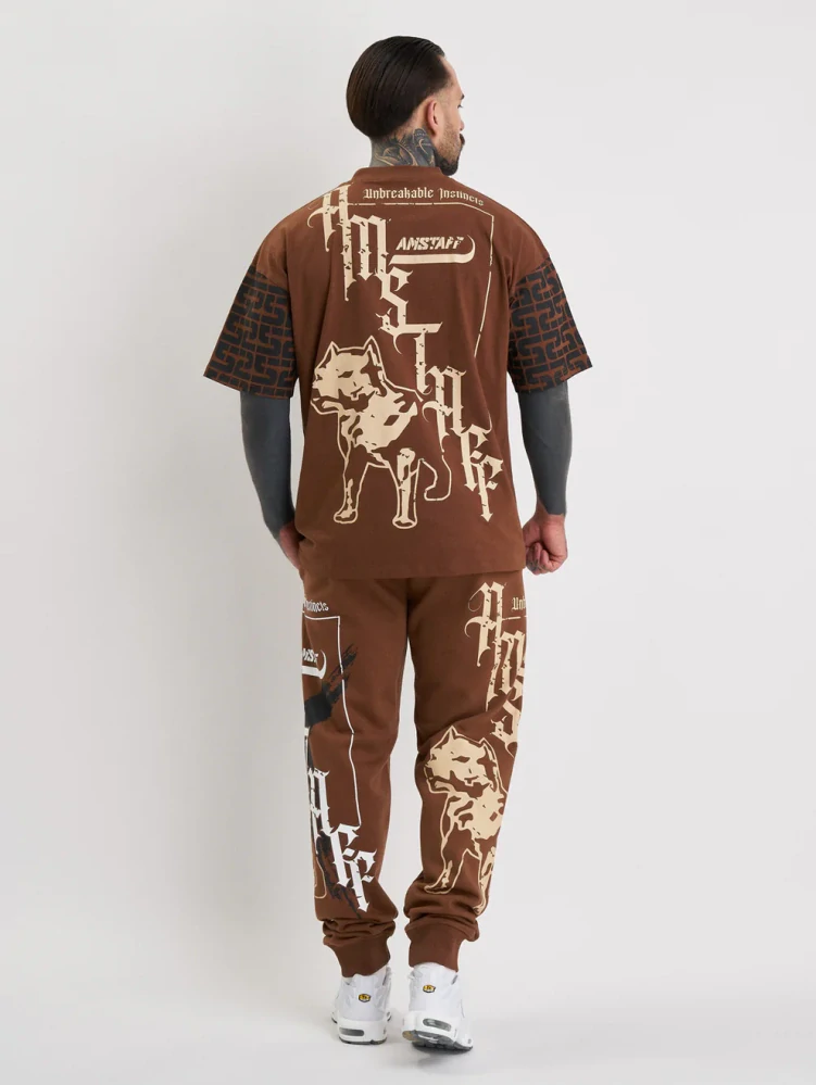 Amstaff pánské tričko Ashur Brown