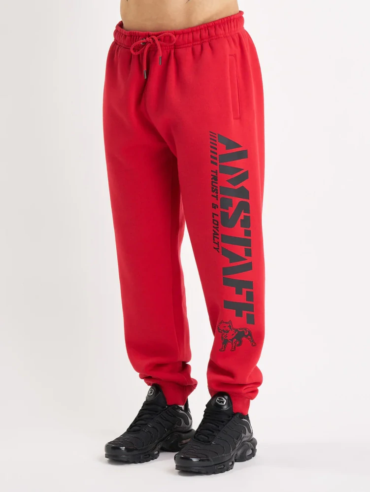 Amstaff Pánská Souprava Logo 2.0 Hoodie Red/Black