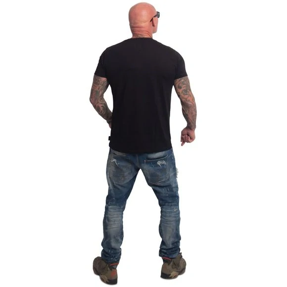 Yakuza pánské tričko TENS REGULAR TSB 27042 Black