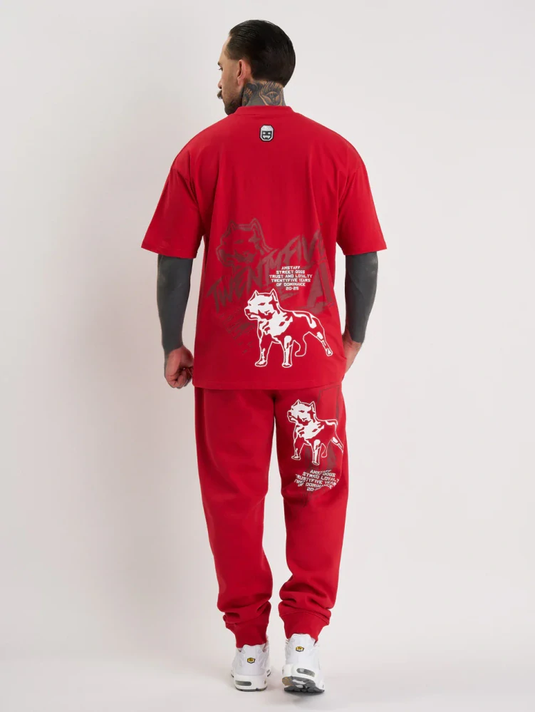 Amstaff pánské tričko Narek Red