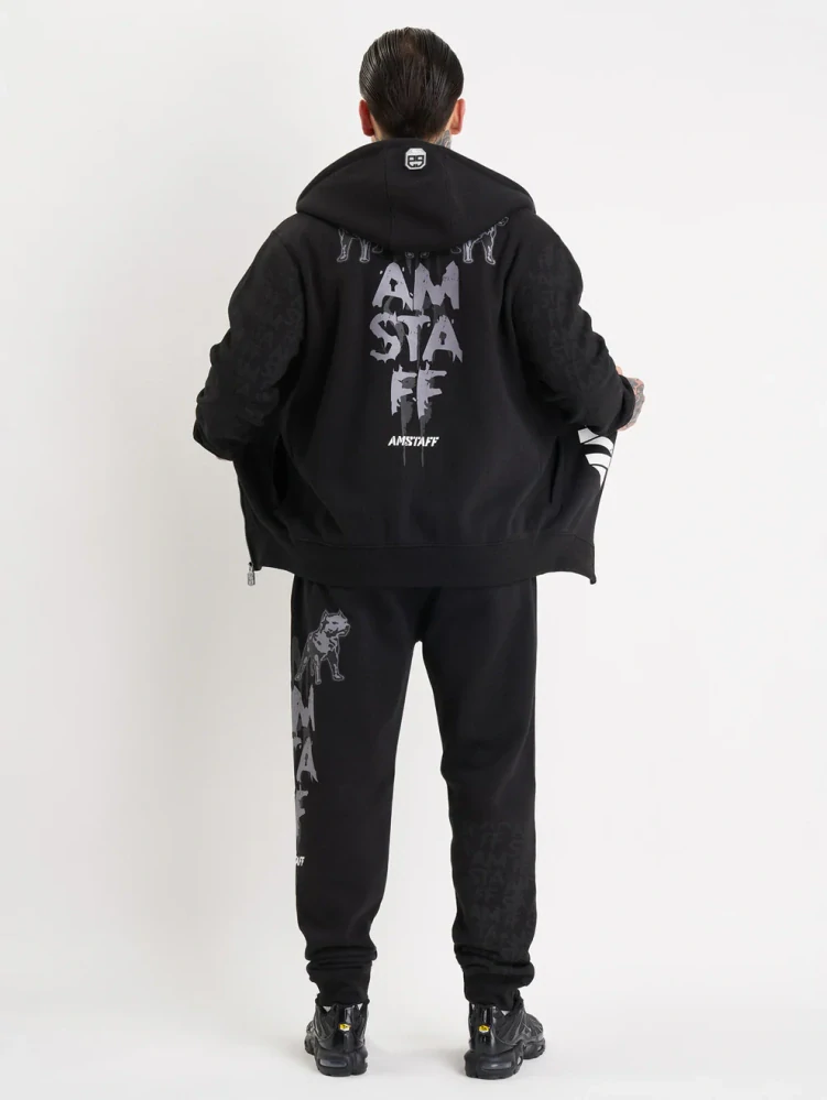 Amstaff Mikina Ekon Ziphoody Black