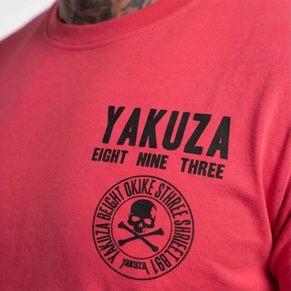 Yakuza pánské tričko UNICON TSB 28004 Geranium