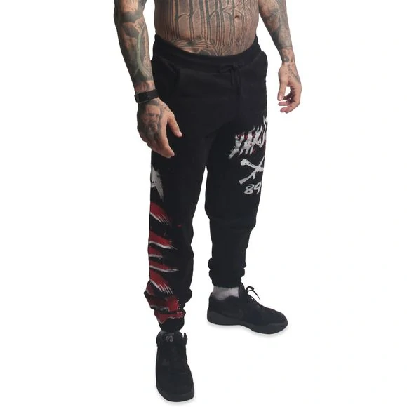 Yakuza tepláky GANGSTA JOB 26057 Black