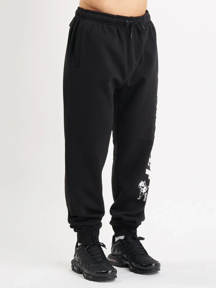 Amstaff tepláky Logo 2.0 Black/White