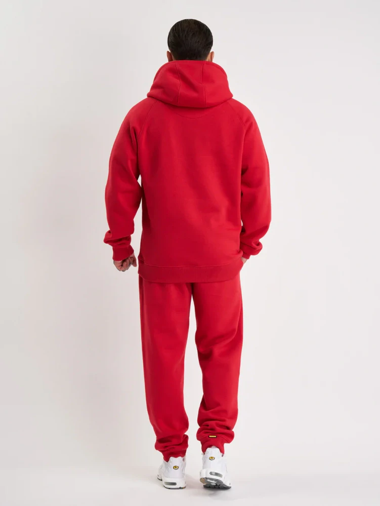 Amstaff Mikina Logo 2.0 Hoody Red/White