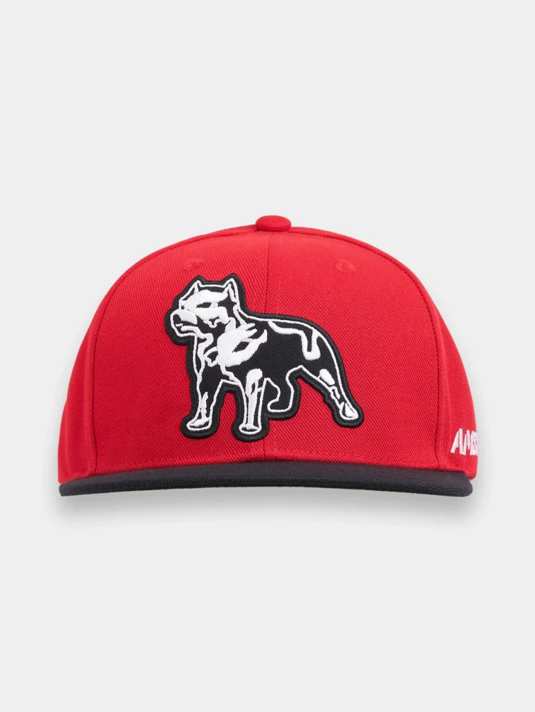 Amstaff čepice Timus Snapback Red