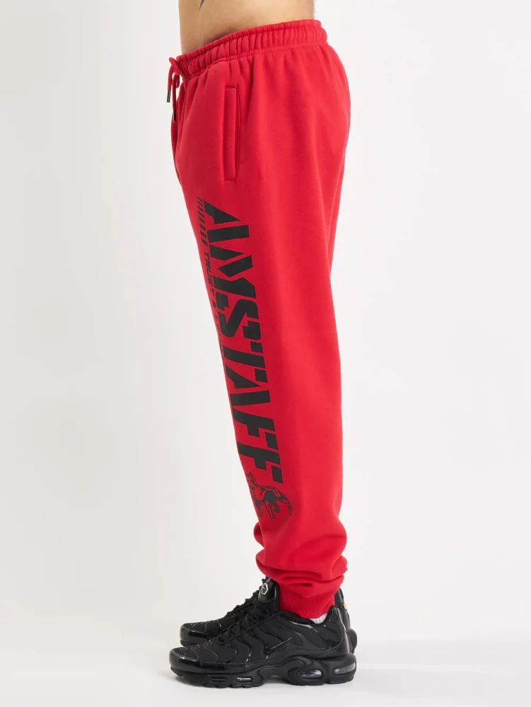 Amstaff Pánská Souprava Logo 2.0 Hoodie Red/Black