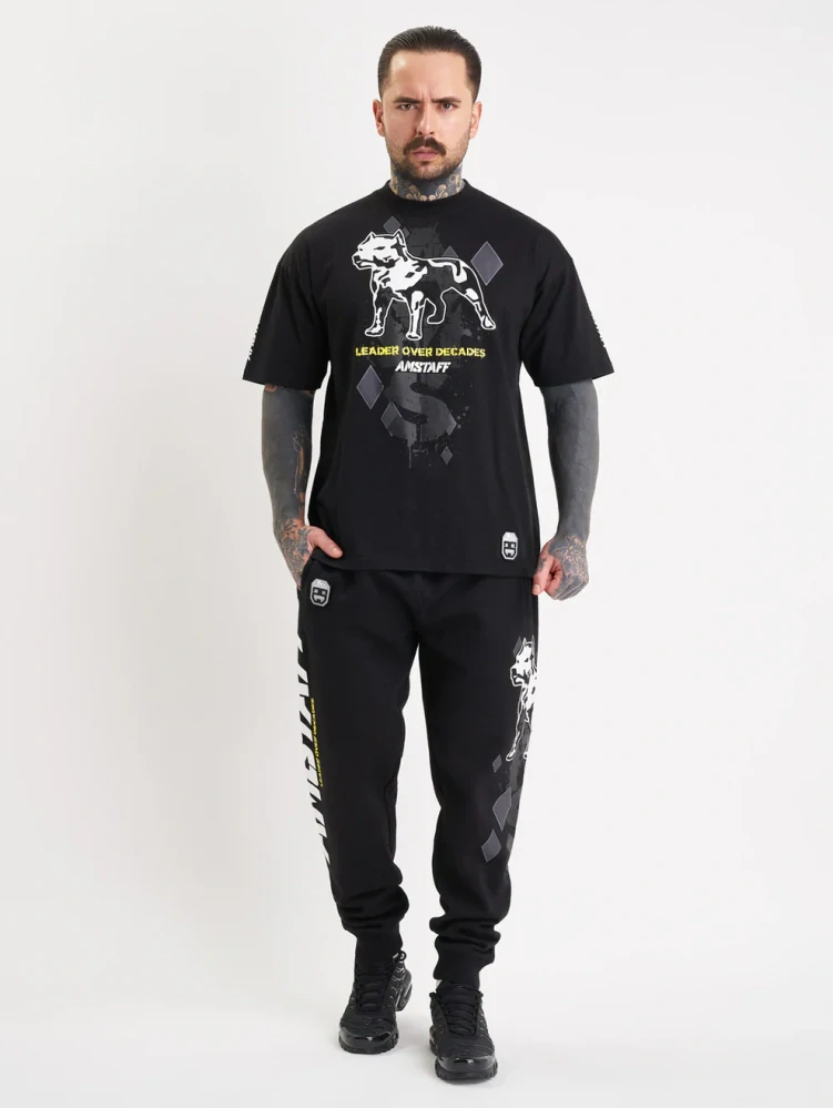 Amstaff pánské tepláky Grom Black