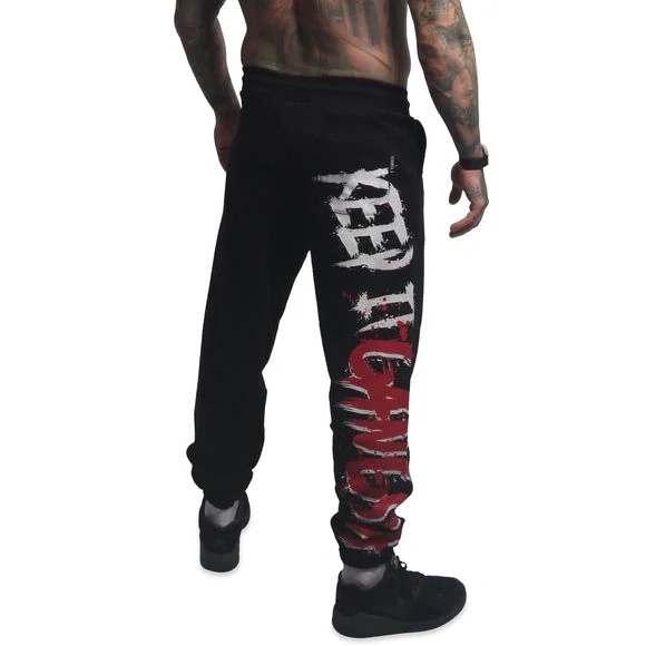 Yakuza tepláky GANGSTA JOB 26057 Black
