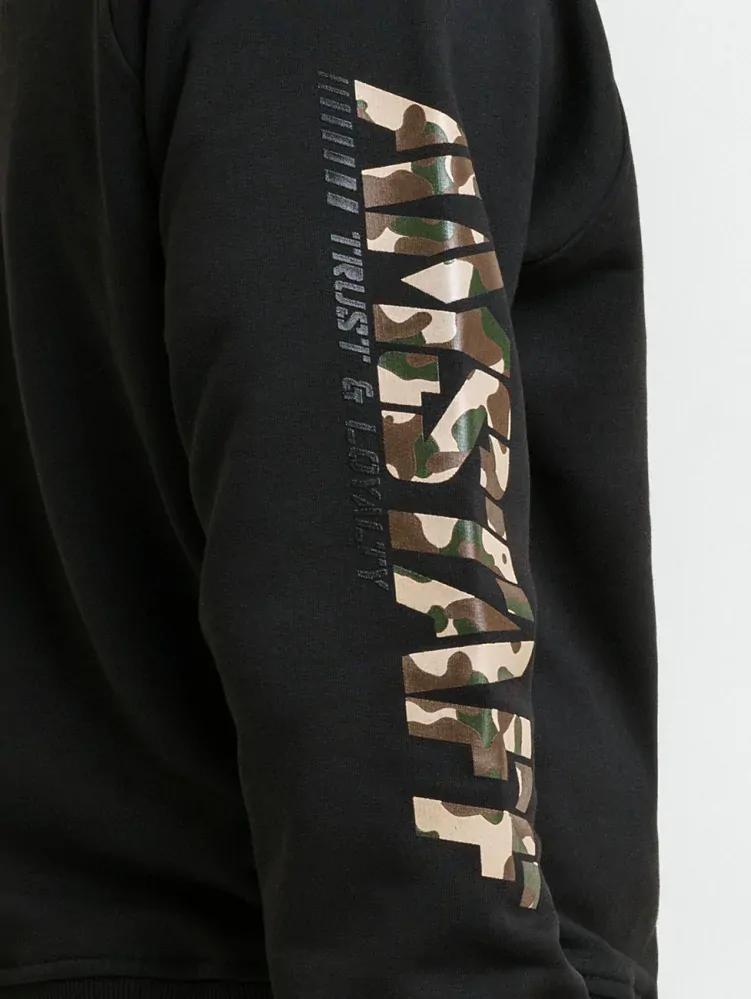 Amstaff Mikina Logo 2.0 Sweater Black/Camo