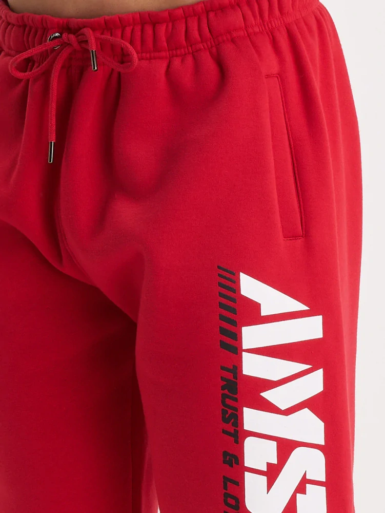 Amstaff tepláky Logo 2.0 Red/White