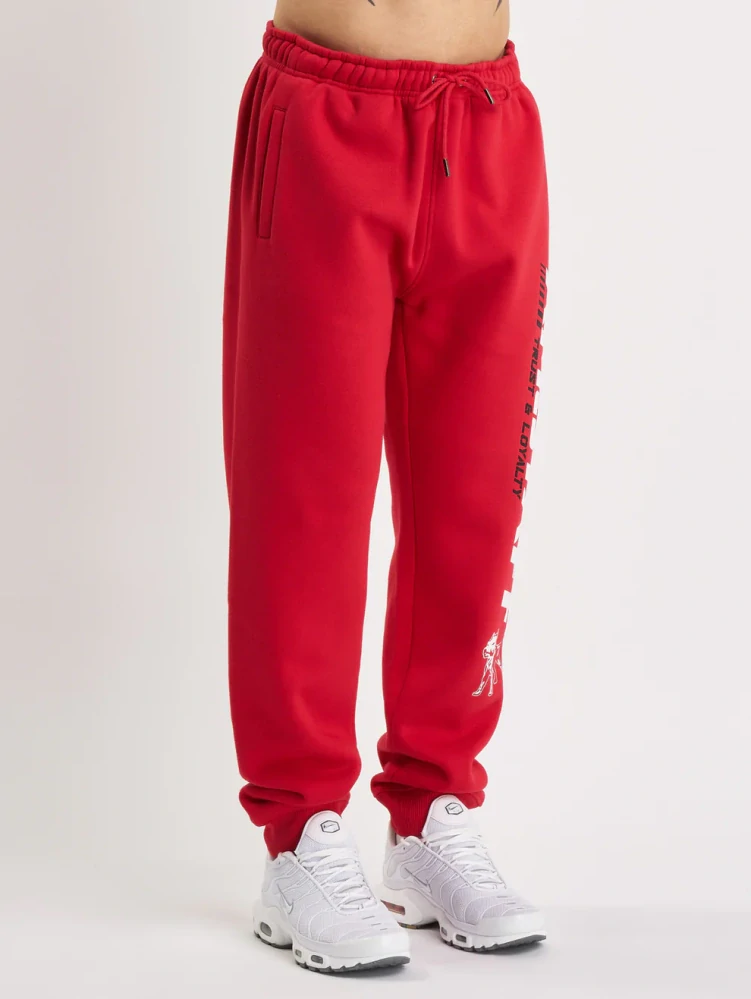 Amstaff Pánská Souprava Logo 2.0 Hoodie Red/White